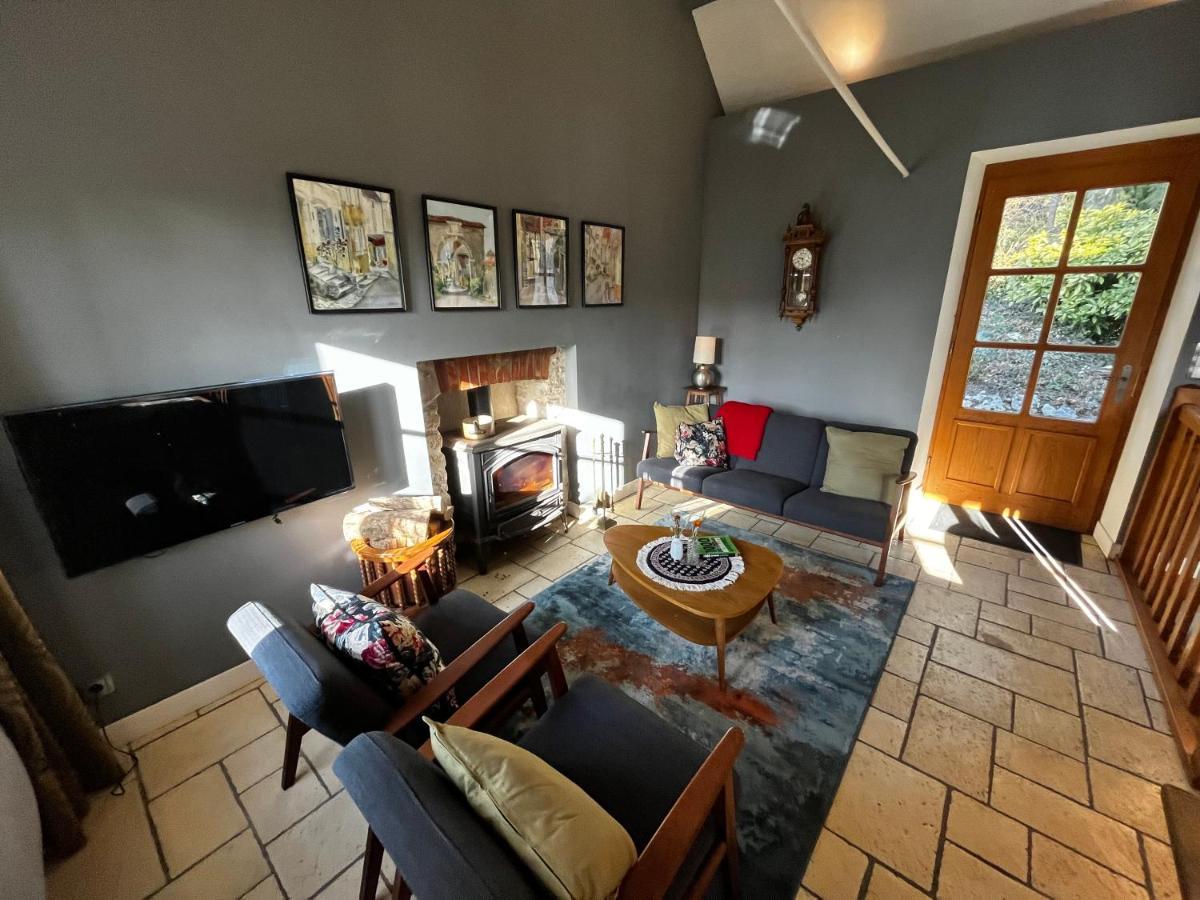 Charming Cottage In Chateau Les Roches Gardens Mont-Saint-Jean  المظهر الخارجي الصورة